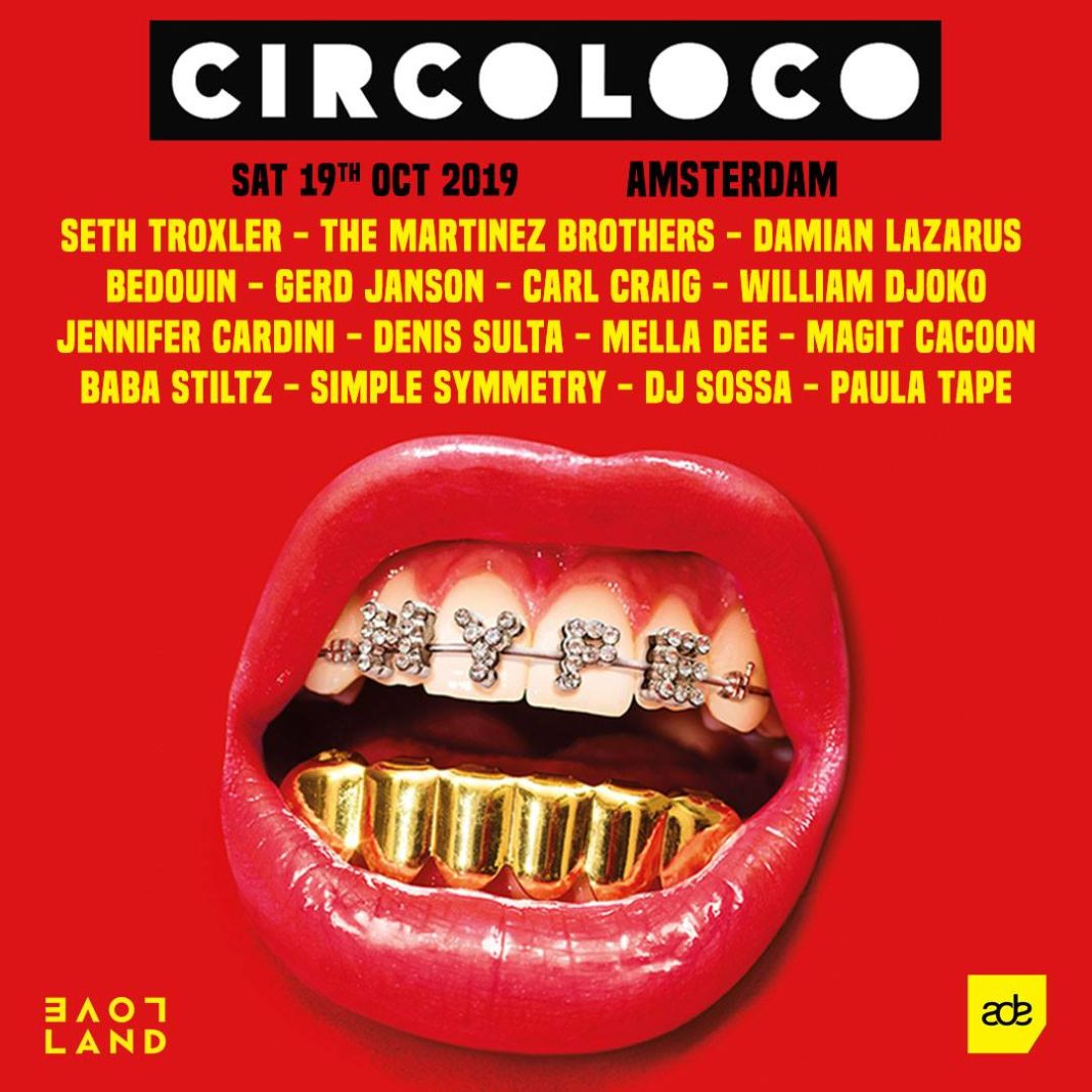 Circoloco at Amsterdam Dance Event 2019 reveals the line up! by