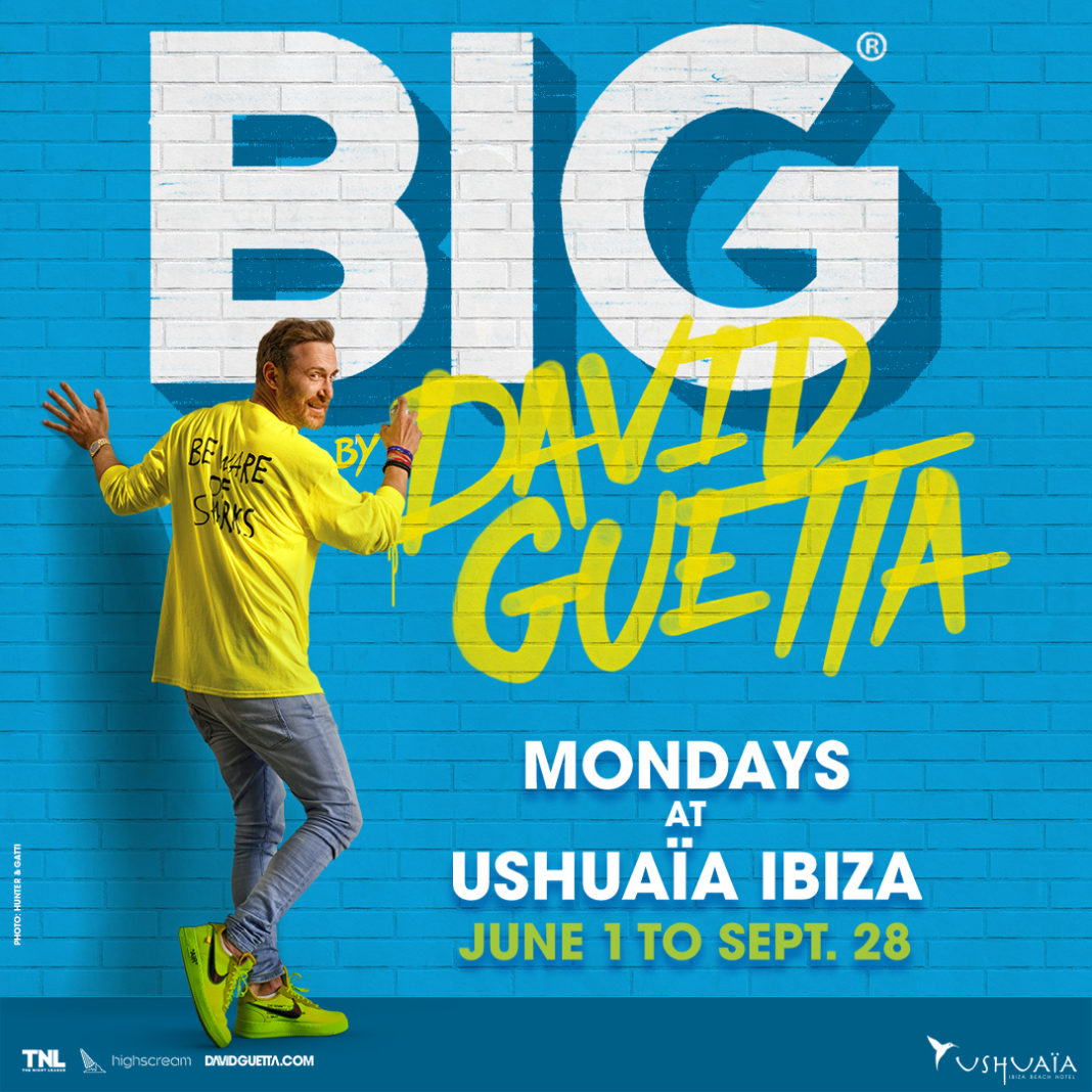 Ushuaïa announces the residency of David Guetta for summer 2020