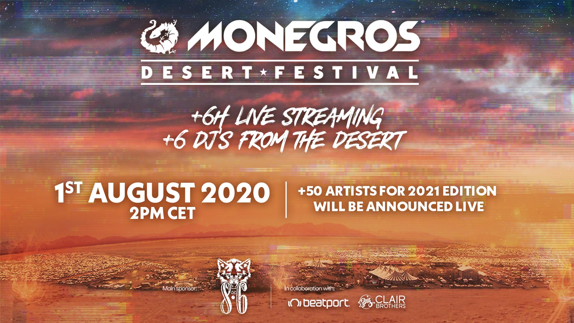 Monegros Desert Festival announces a Live Streaming with Paco Osuna ...