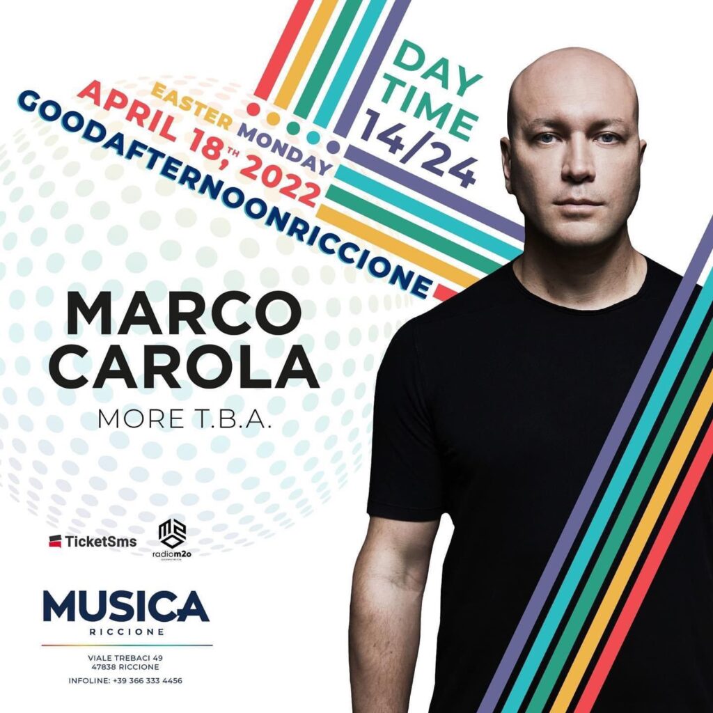 Musica Riccione hosts Marco Carola! | Ibiza by night