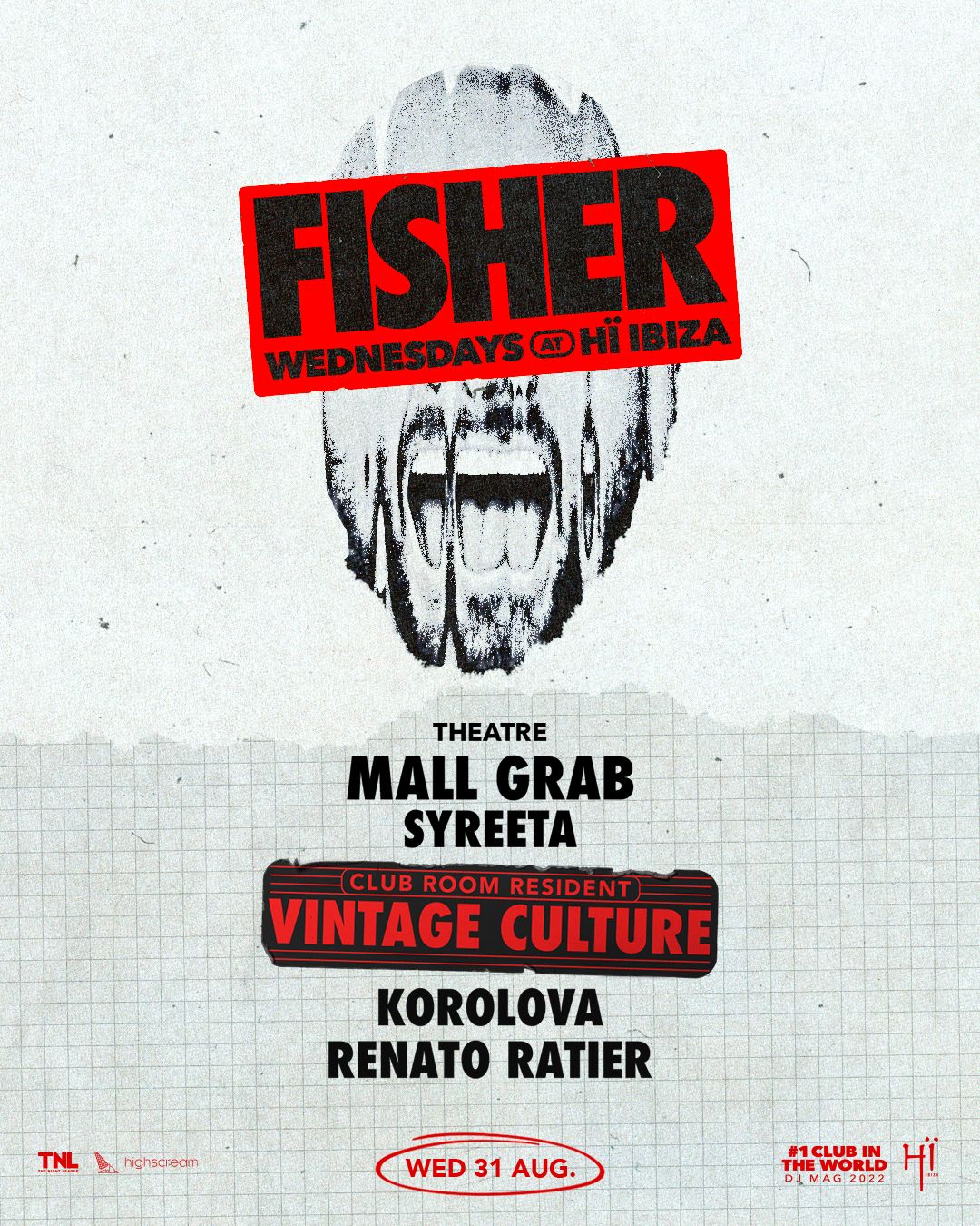 Fisher + Vintage Culture - Hï Ibiza - Ibiza Parties 2023