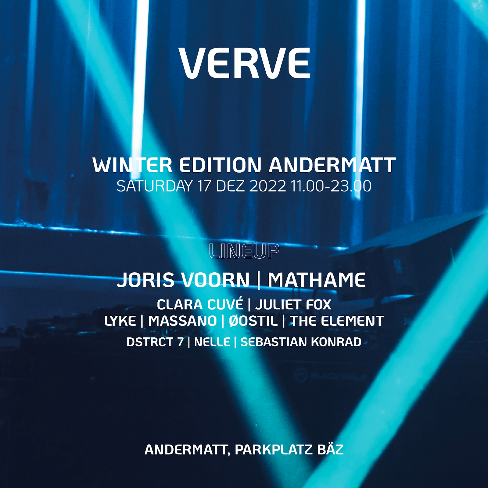 Verve Festival announces 2022 winter edition with first artists