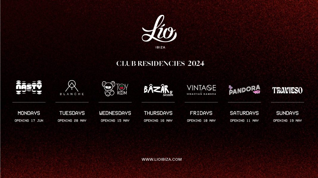 Lío Ibiza unveils club residencies for 2024 season ! | Ibiza by night